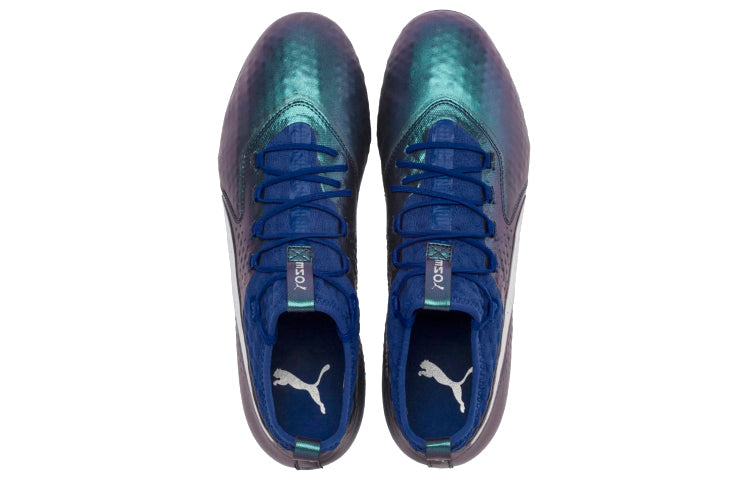 PUMA One2 Leather FG Firm Ground 'Blue' 104740-03