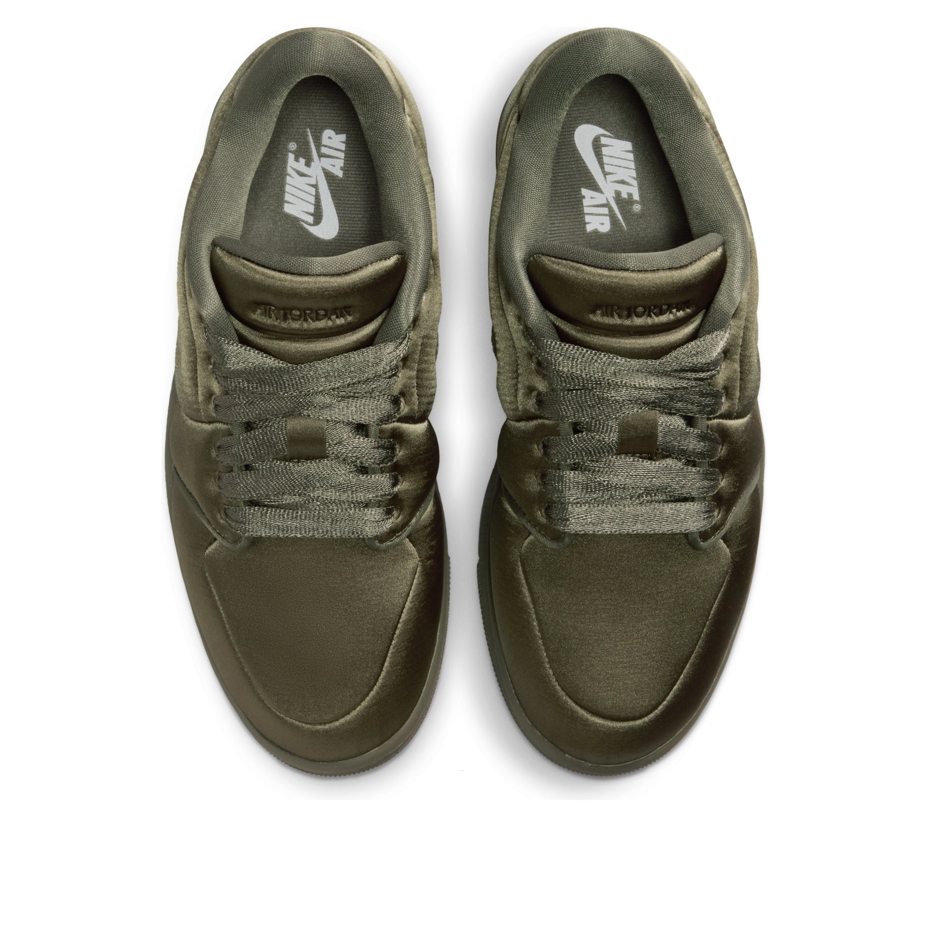 (WMNS) Air Jordan 1 Low Method of Make 'Satin Medium Olive' HF3969-201