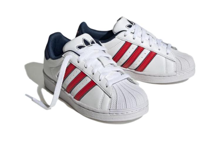 (PS) adidas Superstar 'White Scarlet Indigo' IG0255