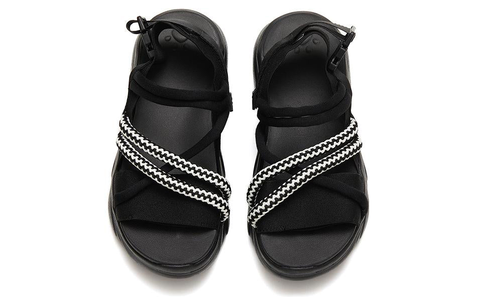 (WMNS) ANTA Life Series Sandals 'Black' 922326965-1