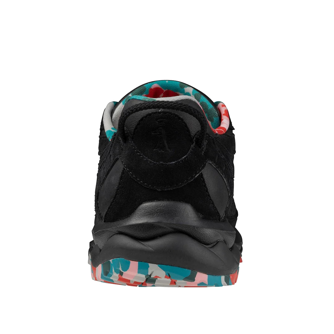 Mizuno Wave Mujin x Hiroshi Nagai 'Black MultiColor' D1GA241101