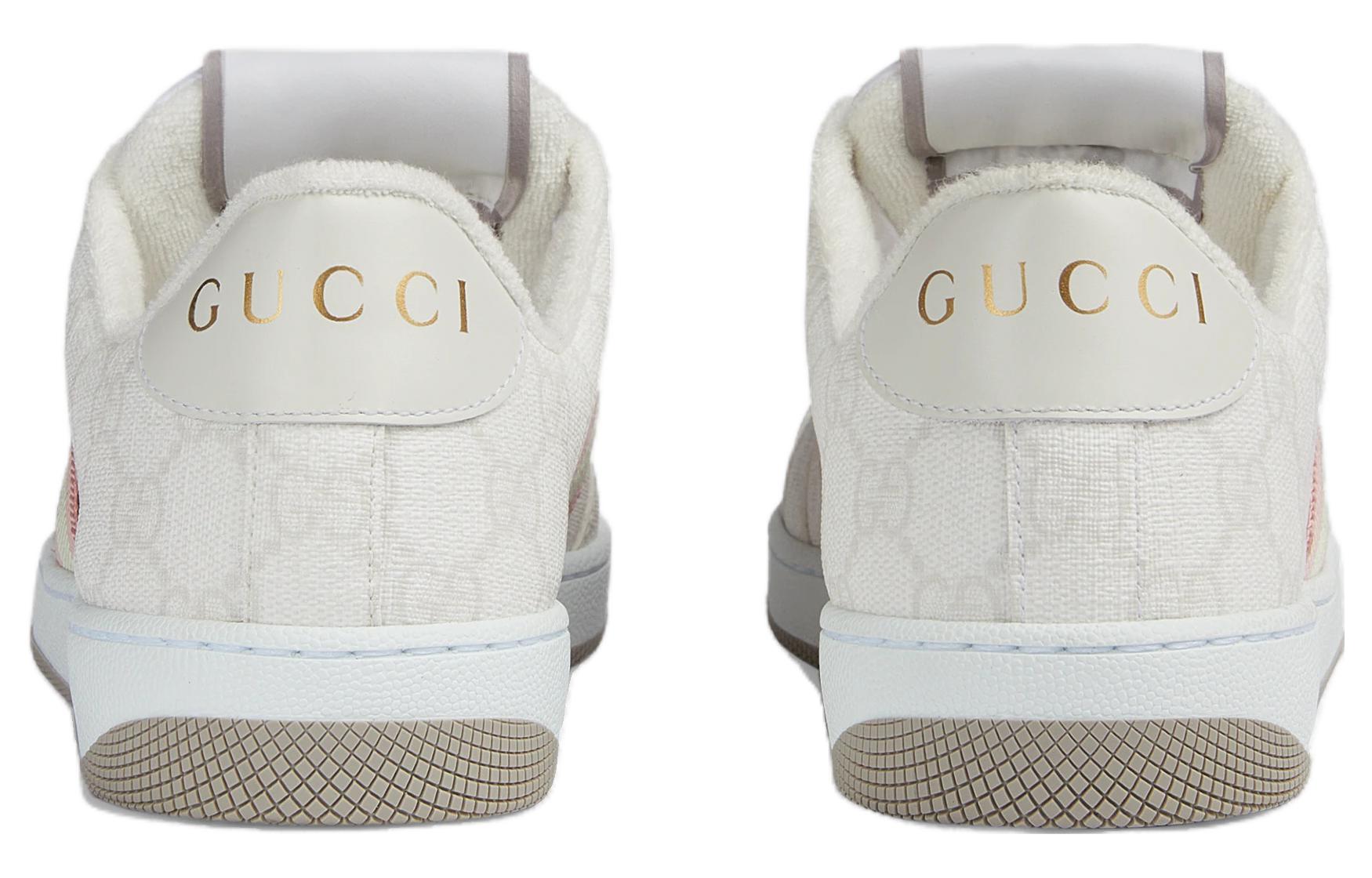 (WMNS) Gucci Screener sneaker 'White GG Supreme' 771134-96GE0-9058