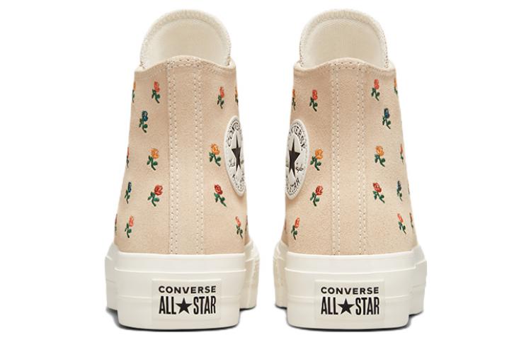 (WMNS) Converse Chuck Taylor All Star Lift Platform High 'Embroidered Roses' A04300C