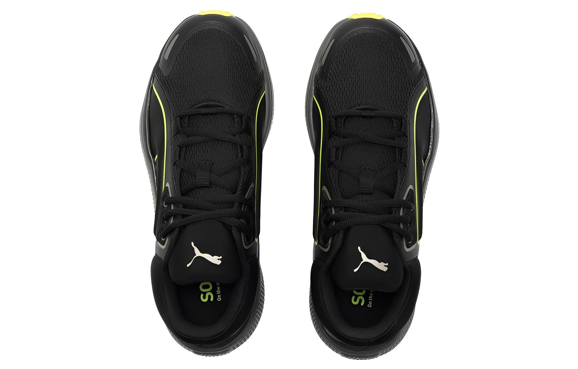 PUMA Softride Pro Coast 'Black Yellow' 377059-06