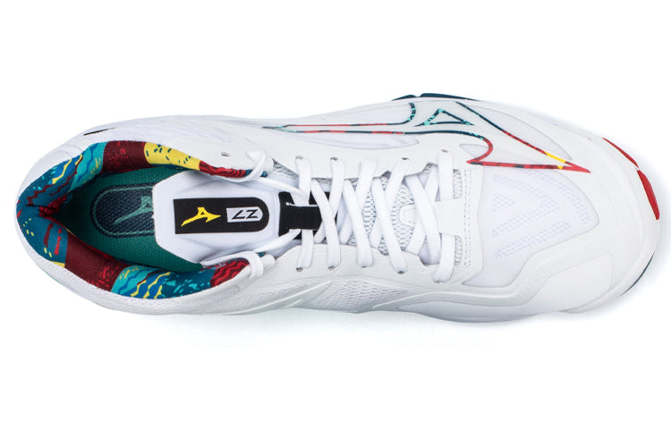 Mizuno Wave Lightning Z7 Mid 'White' V1GA225048