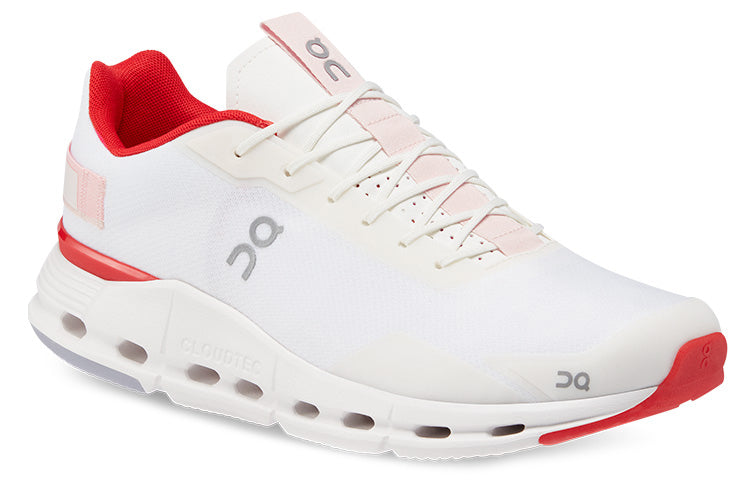 On Running Cloudnova Form 'White Red' 26.98485