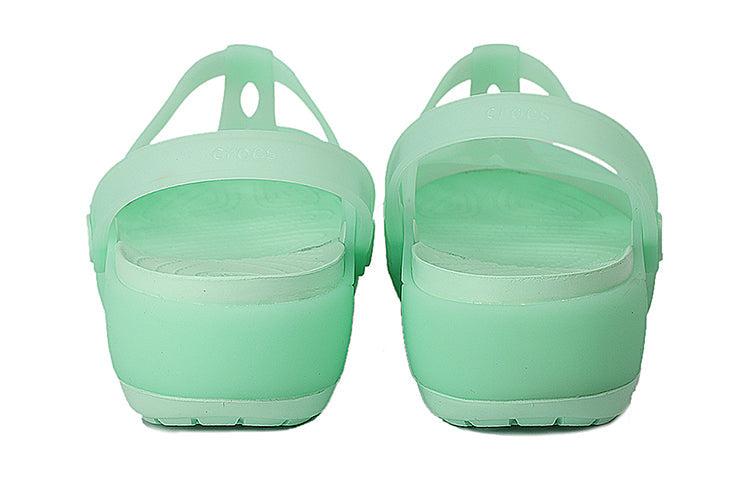 (WMNS) Crocs Mint Green Sandals 204939-3TS