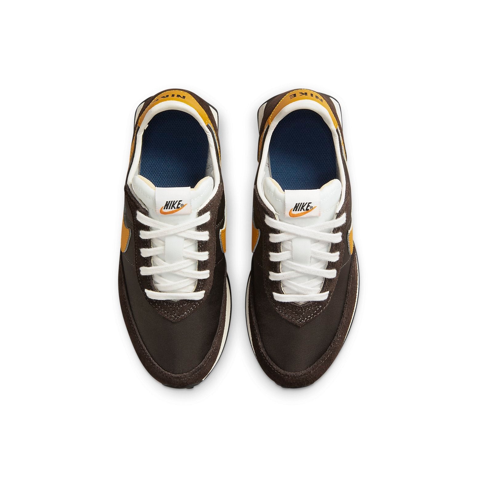 (PS) Nike Waffle Trainer 2 SP Running Shoes Brown/Gold DC8378-200
