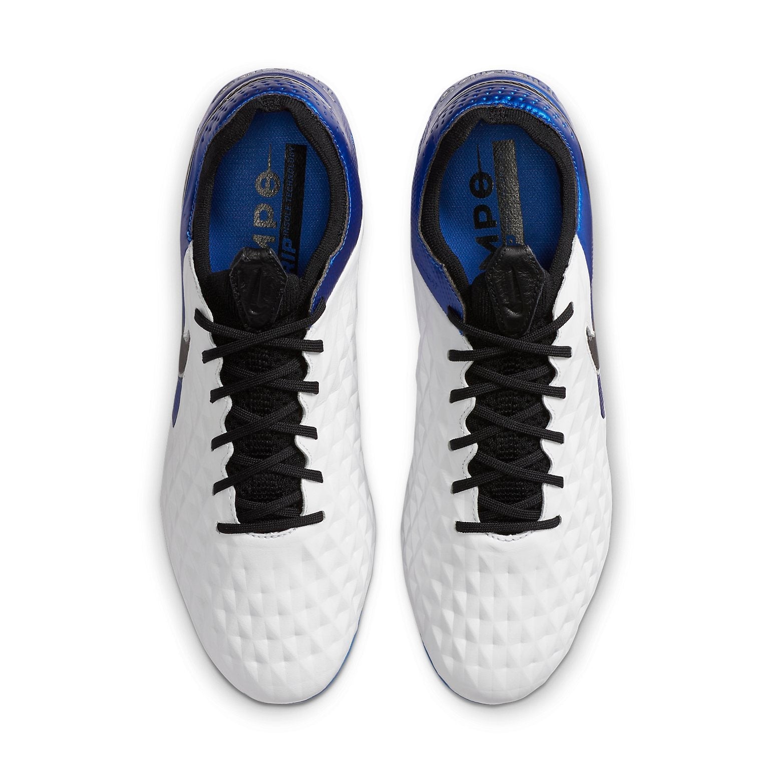 Nike Tiempo Legend 8 Elite AG-Pro Low-Top Soccer Shoes White/Blue BQ2696-104