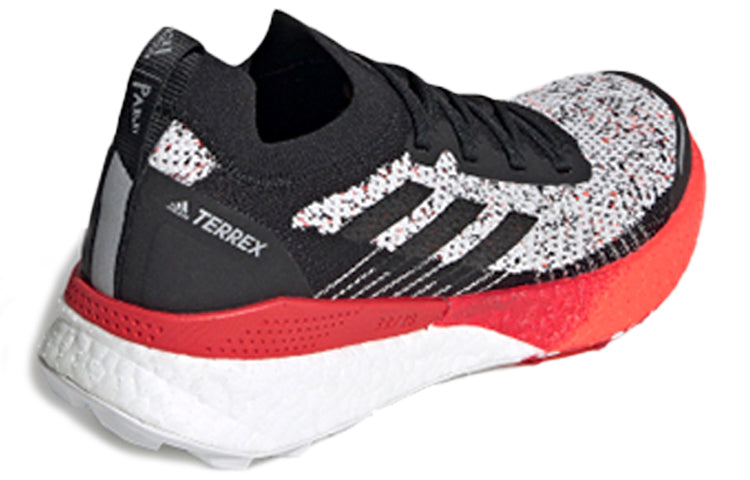 (WMNS) adidas Terrex Two Ultra Parley 'Black White Red' FV7195
