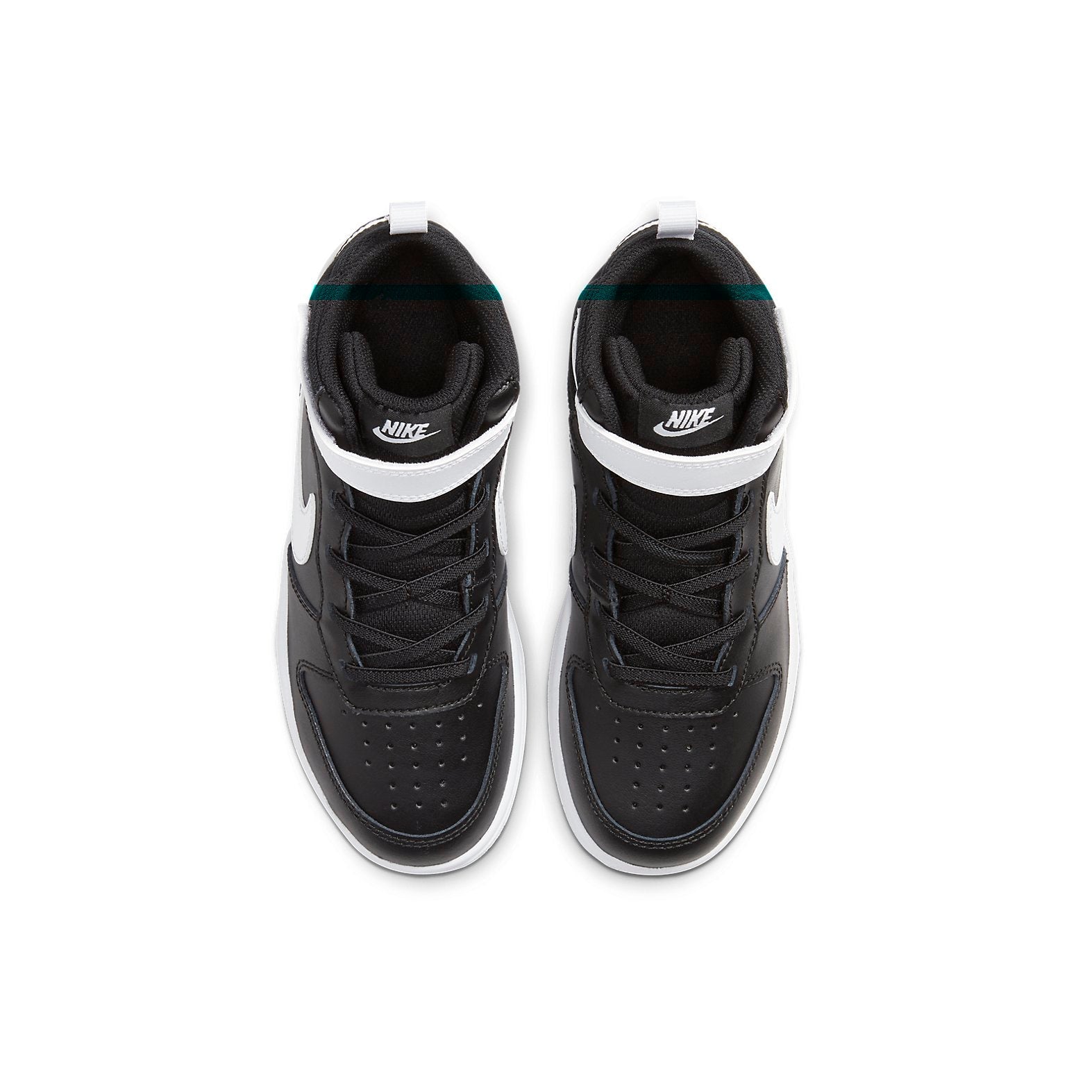 (PS) Nike Court Borough Mid 2 'Black White' CD7783-010