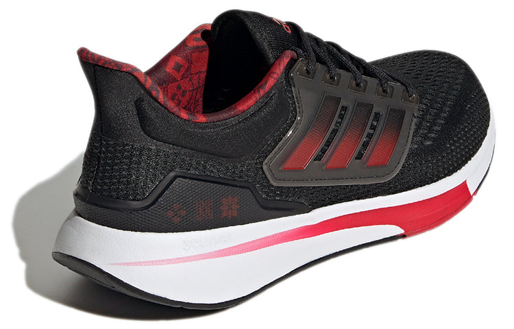 adidas EQ21 Run 'Black Fire Red' GZ4053