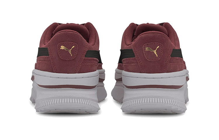 (WMNS) PUMA Deva Suede 'Burgundy Black' 372423-06