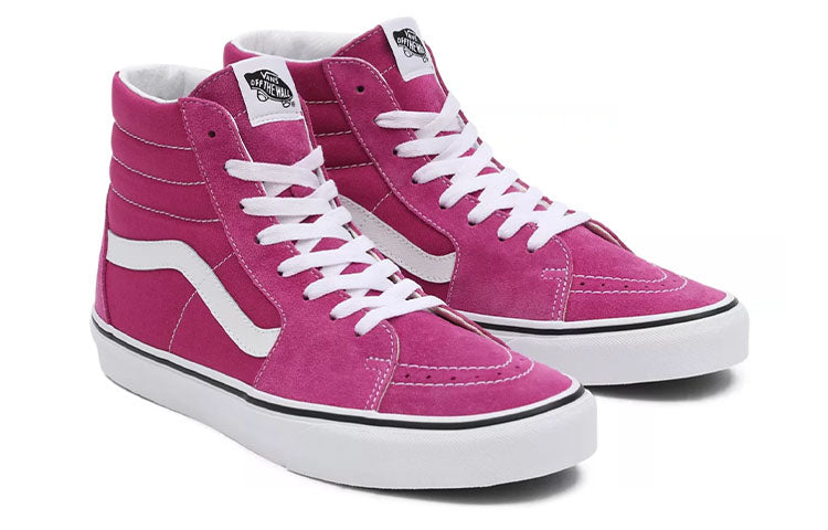 Vans Unisex SK8-Hi High-Top Sneakers Purple/Red/White VN0A5JMJ8ZV