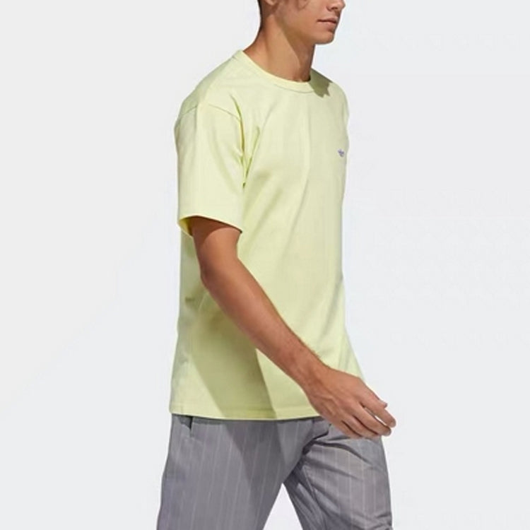 adidas originals Shmoolgtee Sports Round Neck Green FM1435