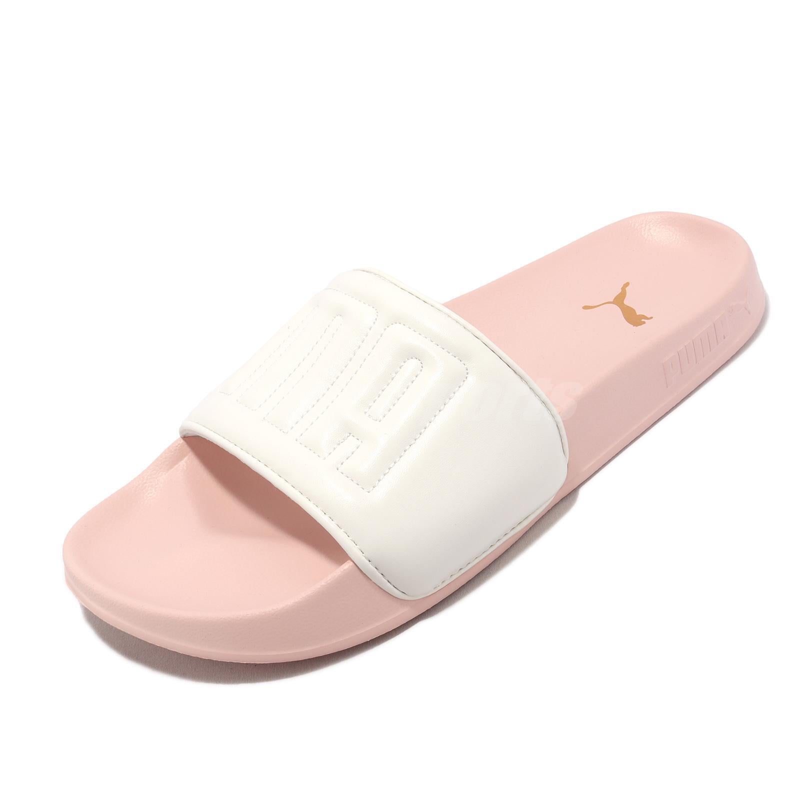 (WMNS) PUMA WMNS Leadcat 2.0 Quilted Slide 'Pristine Rose Dust' 389119-03
