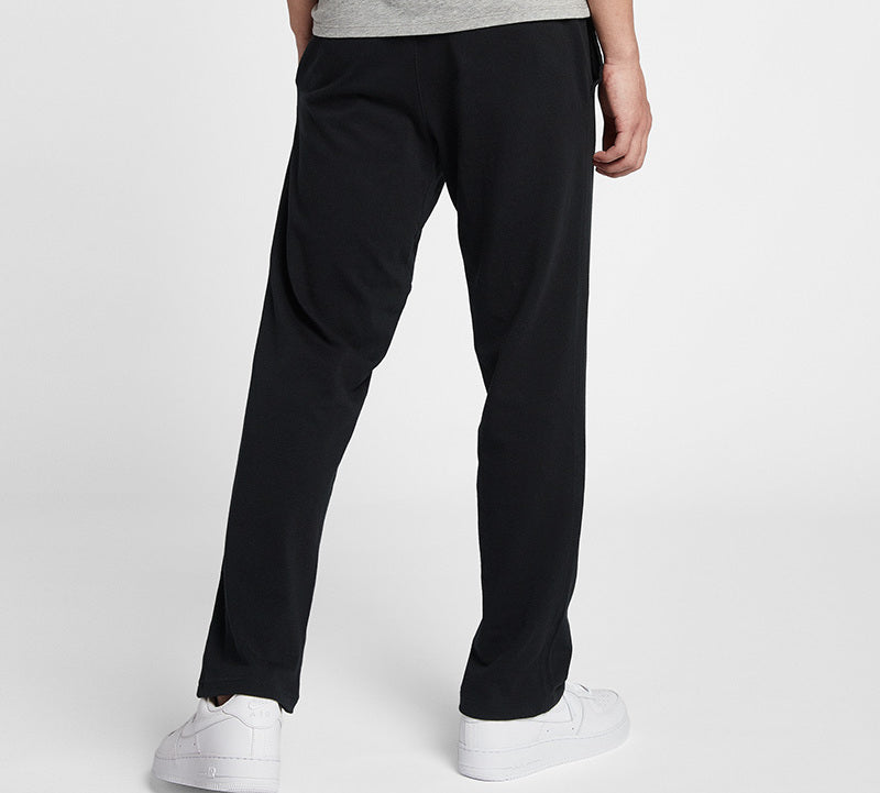 Nike Sportswear Breathable Knit Sports Long Pants Black 804422-010