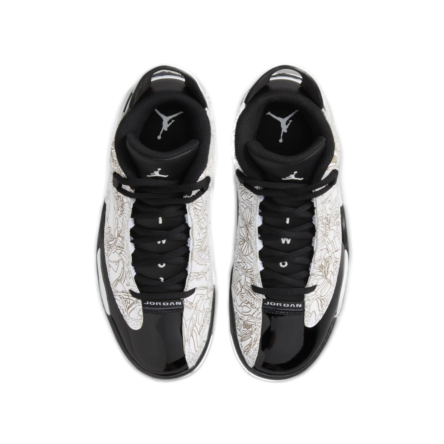 (GS) Air Jordan Dub Zero 'White Black' DV1360-110