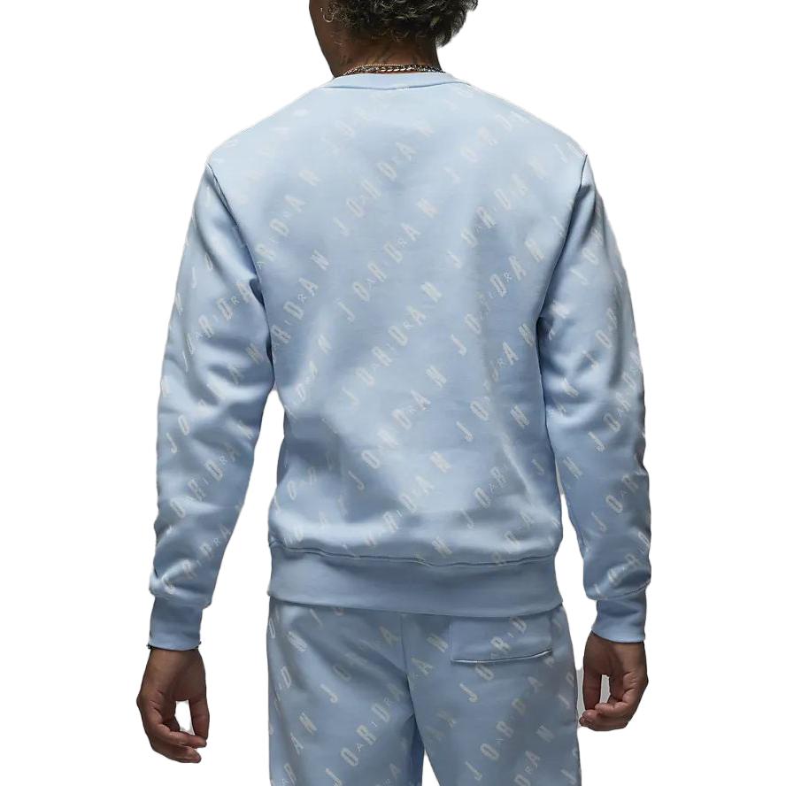 Air Jordan Multi Logo Graphic Hoodie 'Ice Blue' DX9173-411