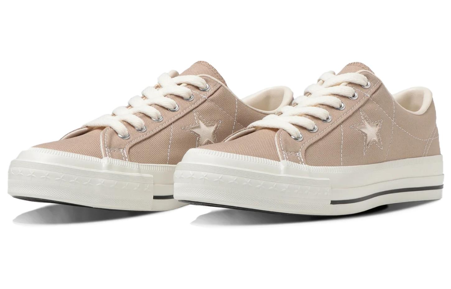 Converse One Star J VTG Canvas Shoes 'Brown White' 35200570