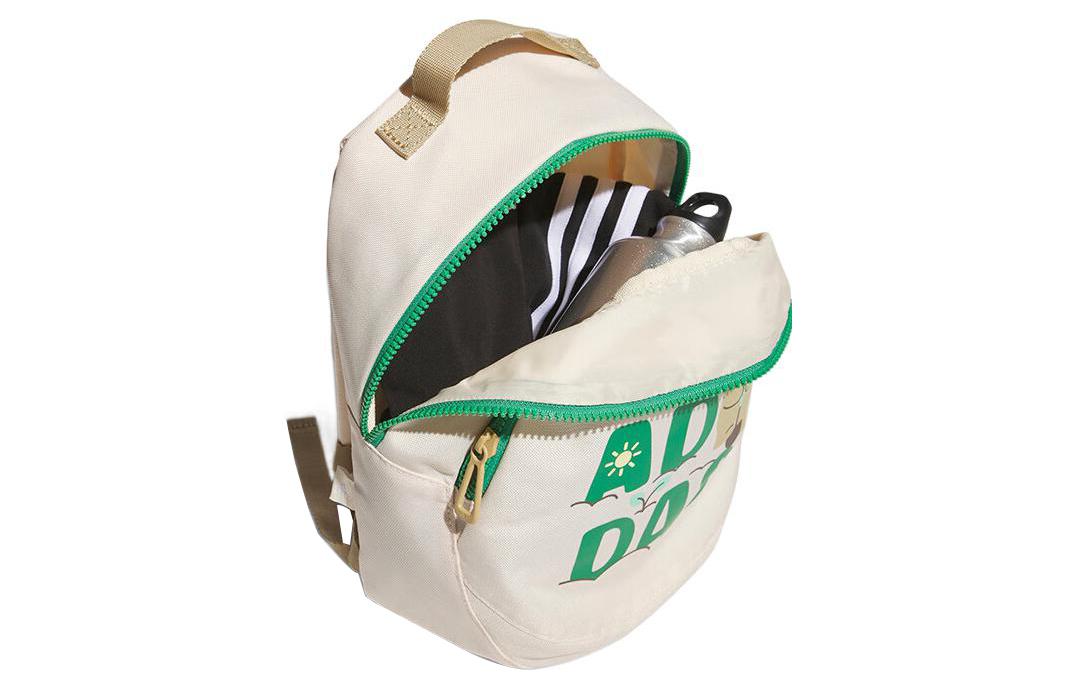 (PS) adidas Graphic Backpack Mini 'White Green' IB0355