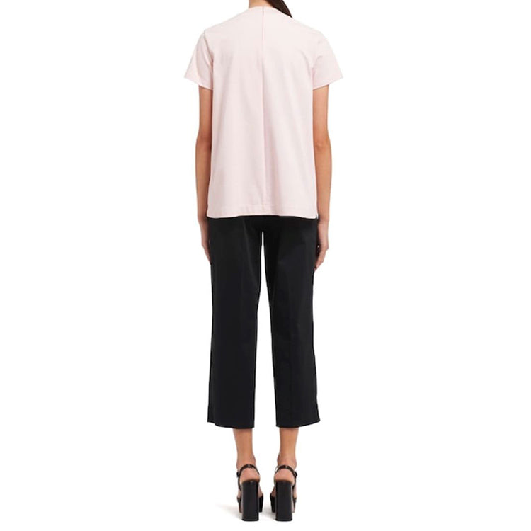 PRADA Cotton Satin Pink T-Shirt 39516G-1UIJ-F0VNM-S-201