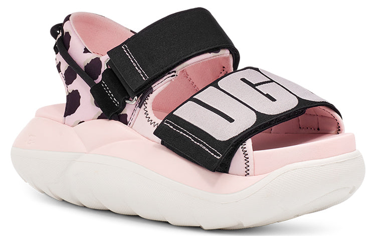 (WMNS) UGG LA Cloud Collection Sandal 'Leopard Print Pink' 1126951-PPBK