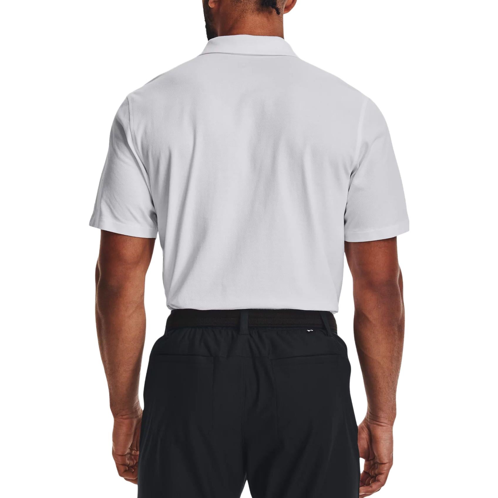 Under Armour Vanish Snap Polo Shirt 'White' 1373690-100