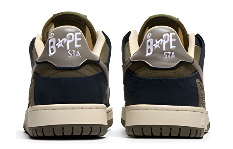 A BATHING APE Sk8 Sta 'Dark Chocolate' 1I70-191-003-BG