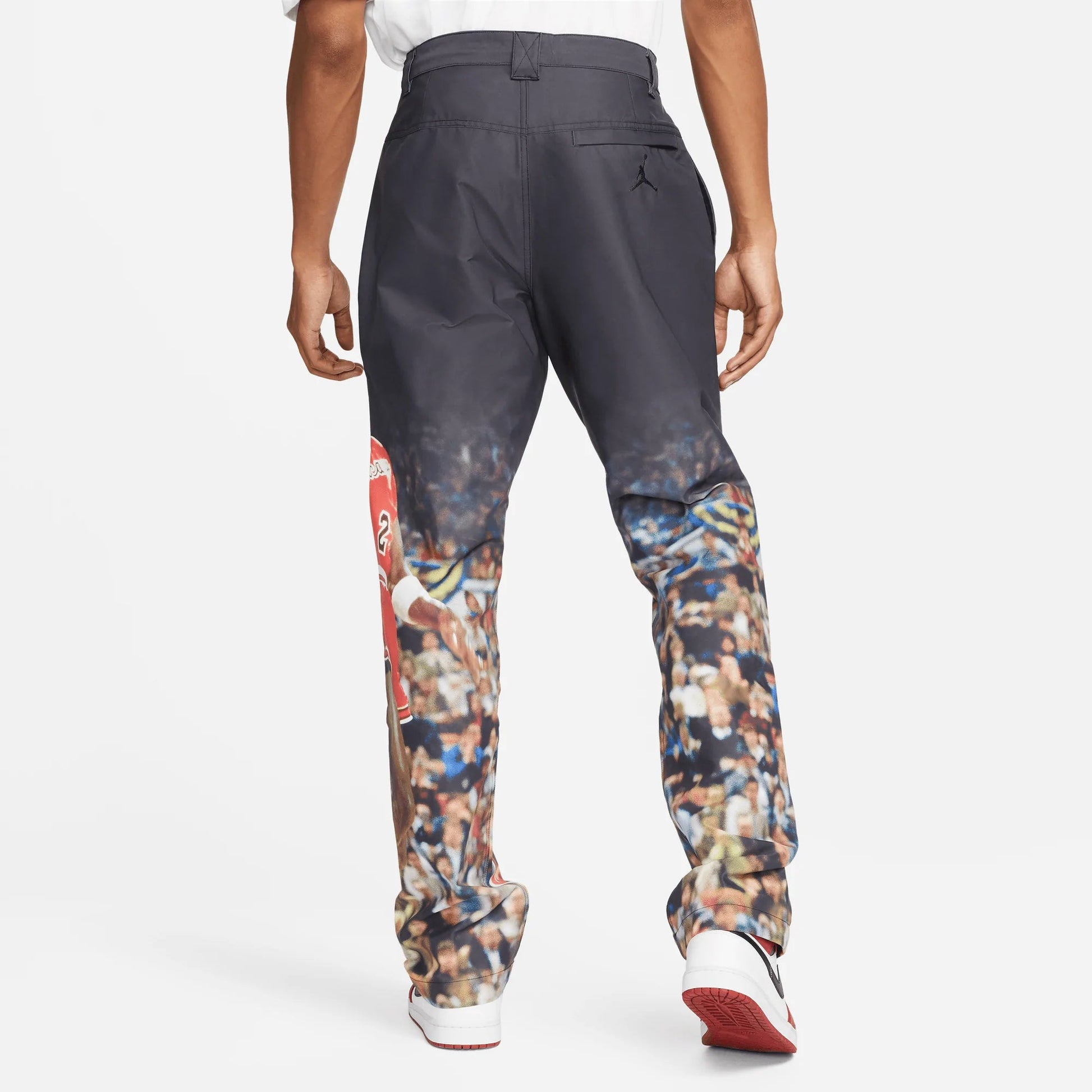 Air Jordan Character Pattern Printing Drawstring Straight Casual Pants 'Multicolor' DJ0182-010