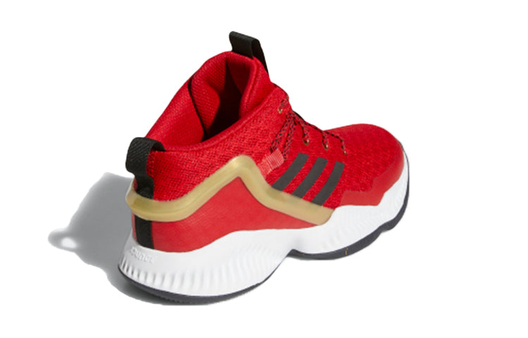 (GS) adidas Lockdown J Shoes Red/Black/Golden FZ1693