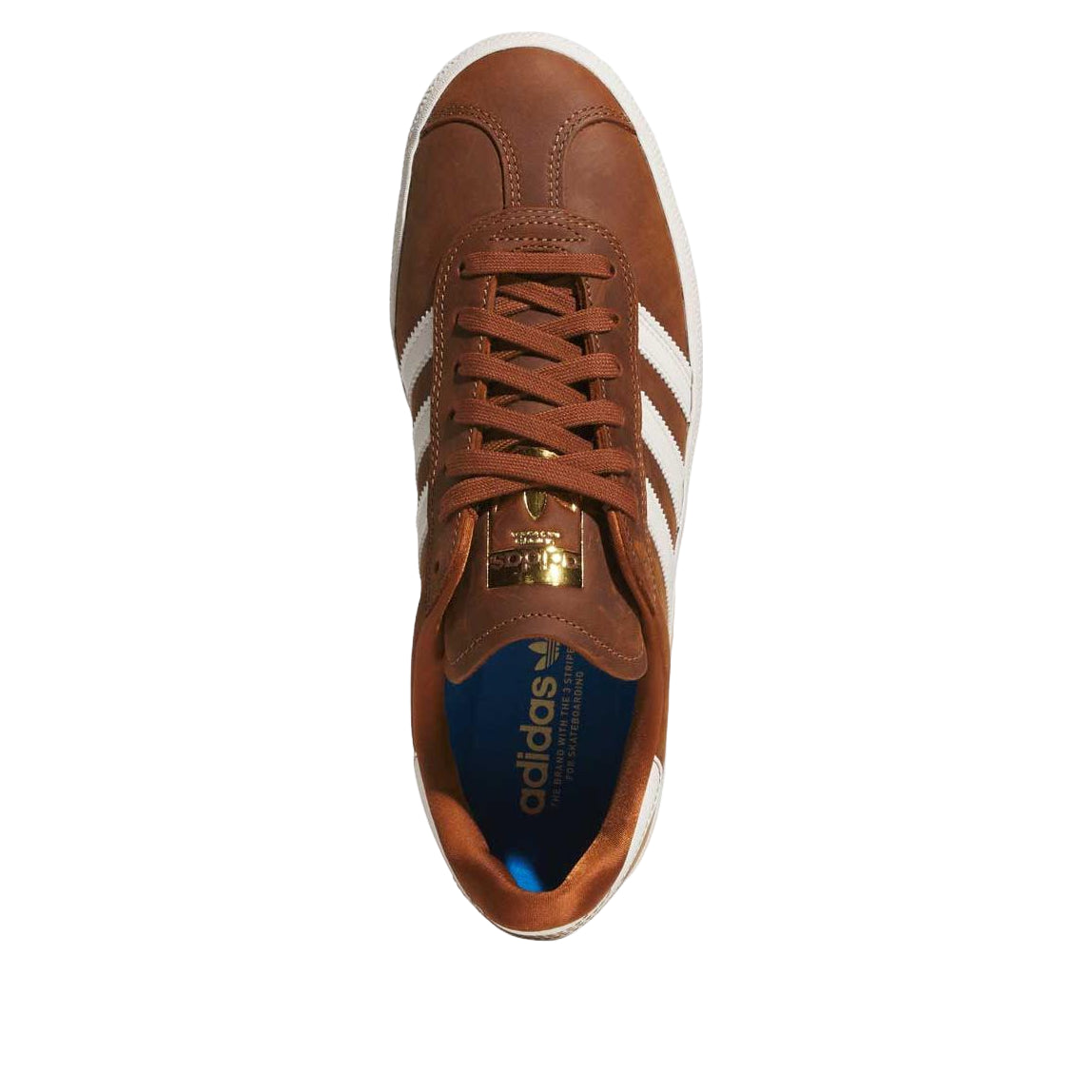 adidas Gazelle ADV Shoes 'Dusky Bronze Chalk White Off White' HQ7547