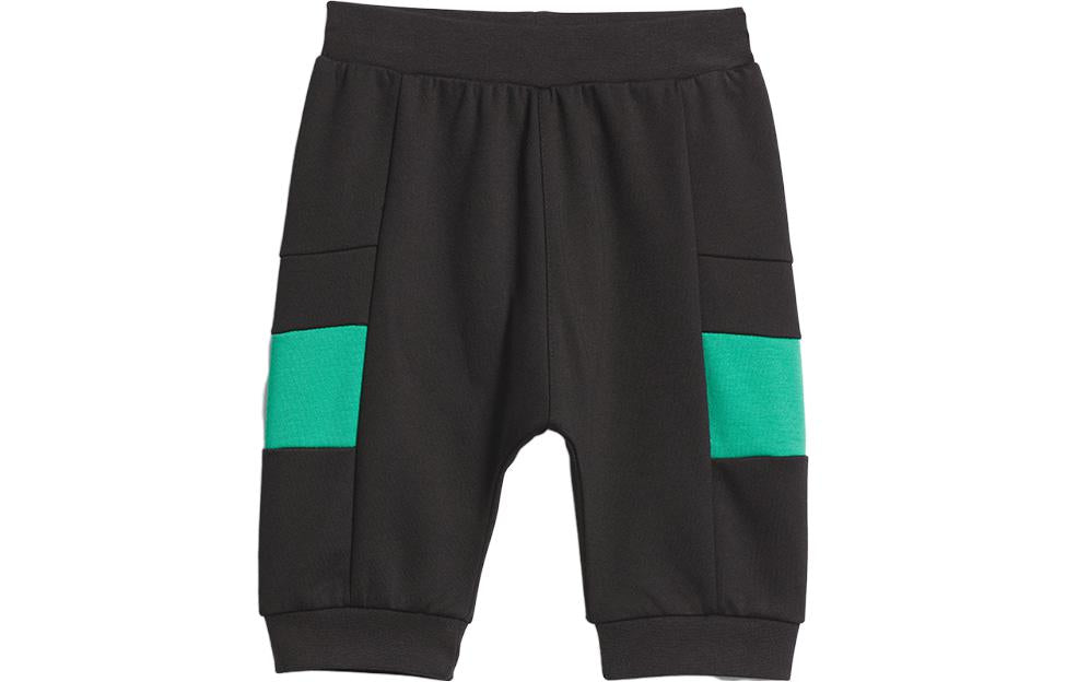 (PS) adidas TEE 3/4 Set 'White Green Black' IA8223