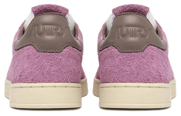 (WMNS) AUTRY New Flat Low Suede 'Fuchsia and Slate' FLLW-UL09