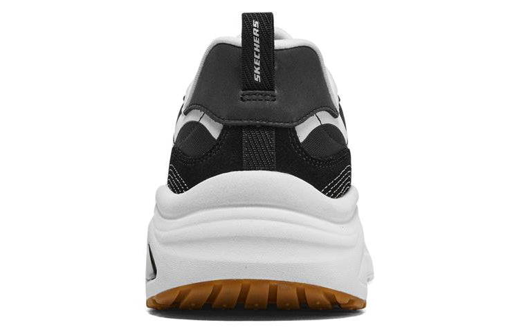 (WMNS) Skechers D'lites Jogger Kadn Siyah Sneakers 'Black White' 149389-BKW