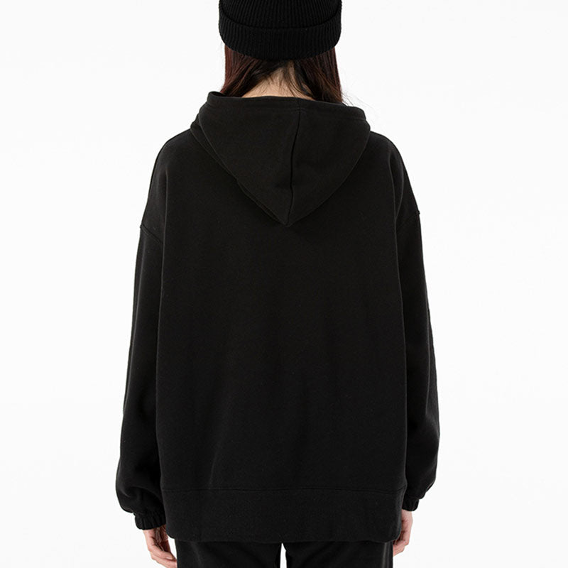 (WMNS) PUMA Classics Oversized TR Embroidery Logo Hoodie Black 535320-01