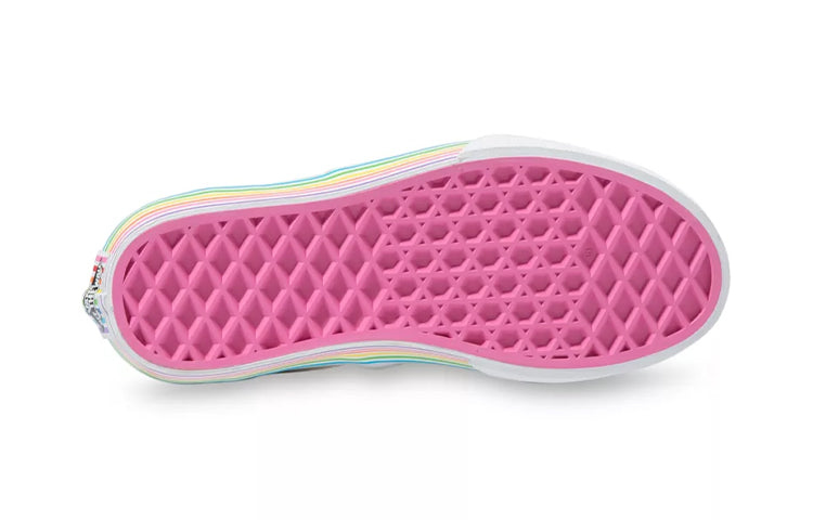 Vans Flour Shop x Classic Slip-On 'White Pink' VN0A54EV2JQ