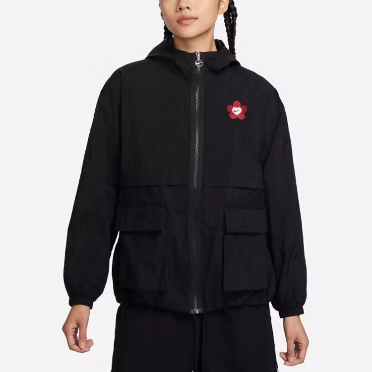 (WMNS) Nike Sportswear V-Day 'Black' HF1130-010