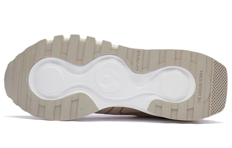 (WMNS) Li-Ning Cosmos EVO 'White Grey Orange' AGCR228-2