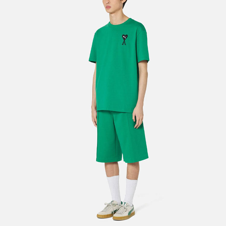 PUMA x AMI Graphic T-Shirt 'Green' 534070-96