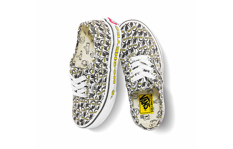 (PS) Vans x Mooneyes Authentic 'Black White Yellow' VN0A3UIVYB2