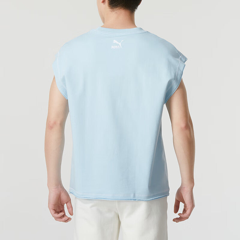 PUMA Sole Logo Vest 'Pale Blue' 626859-68