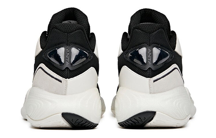 ANTA Cement Bubble Low 'Black White' 912121608S-2