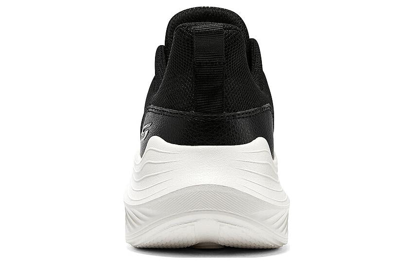 (WMNS) Skechers Bobs Squad Waves 'Black' 117470-BLK