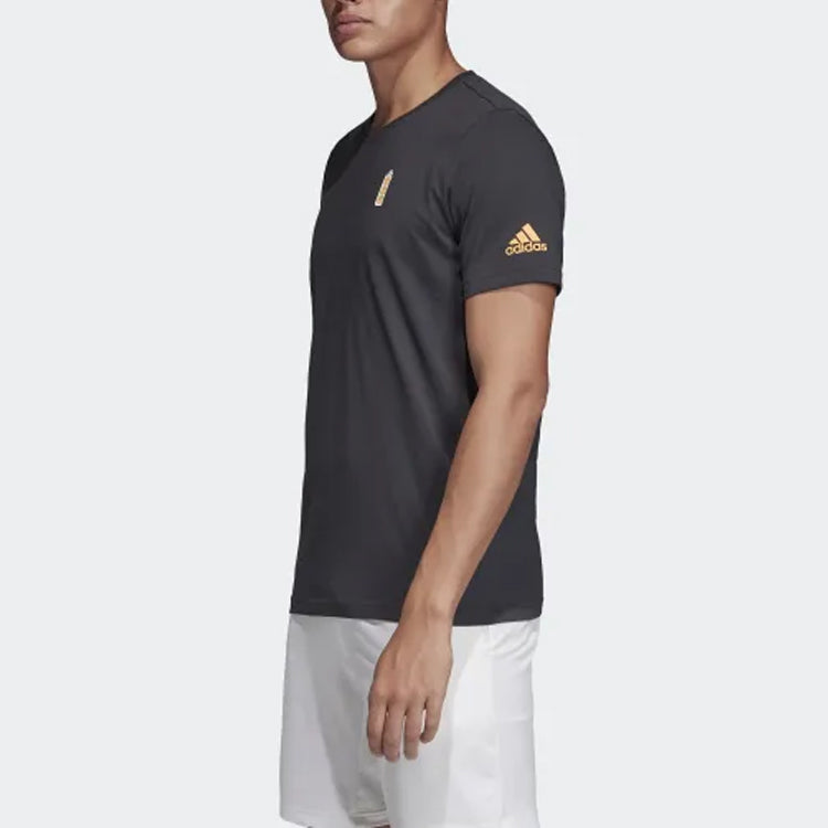 adidas Tennis Training Short Sleeve Black ED6194