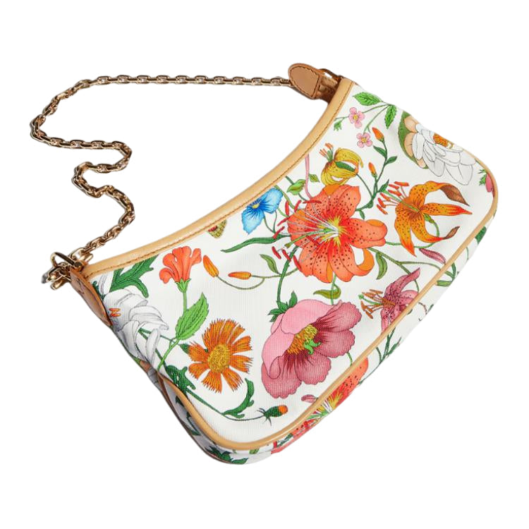 (WMNS) Gucci Gossip Small Shoulder Bag 'White Multicolor' 875847-FAF7N-9552