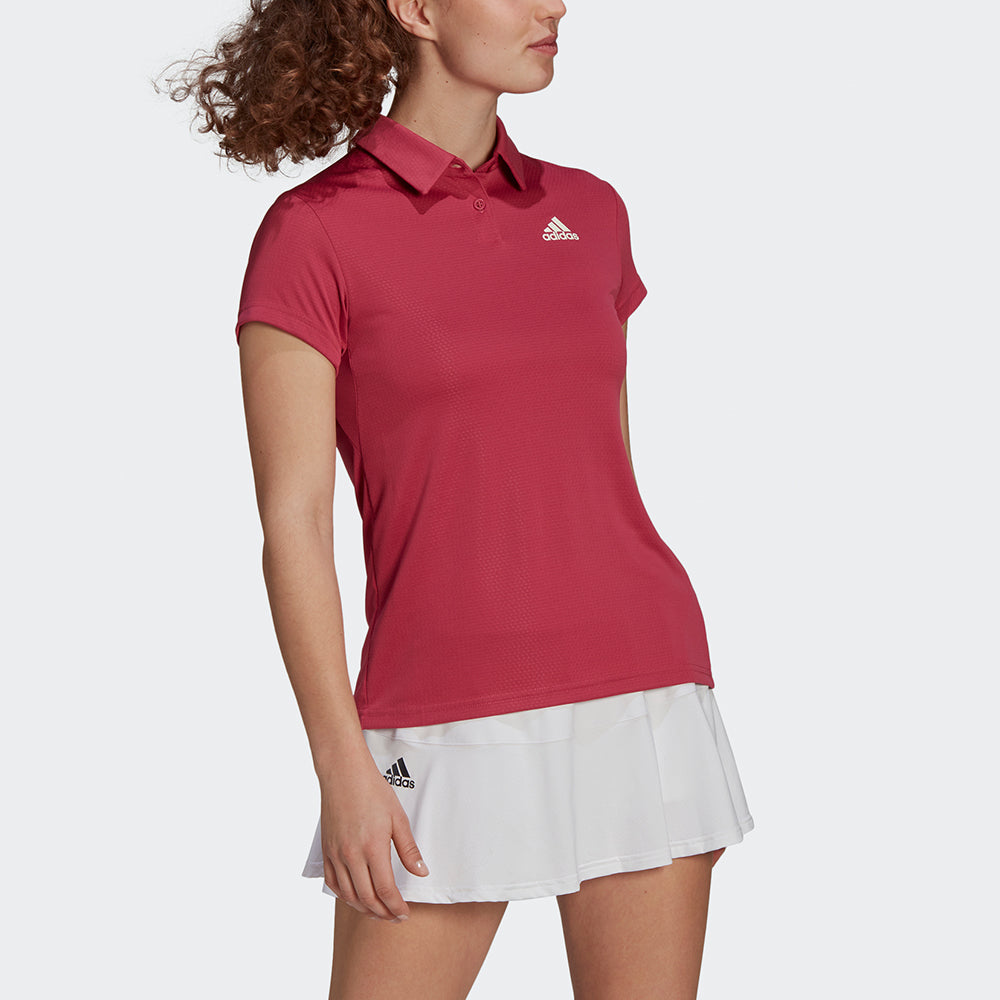 (WMNS) adidas H.rdy Polo W Tennis Sports Training Pink Polo Shirt GL5805