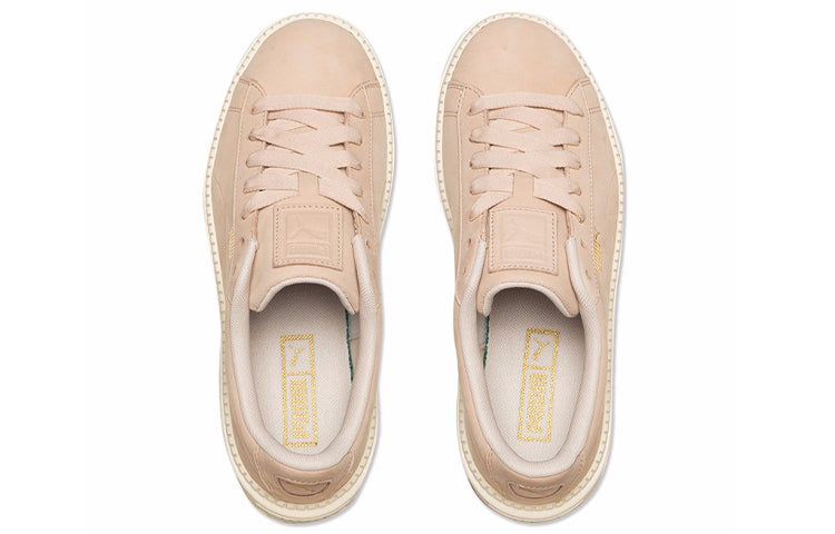 (WMNS) PUMA Basket Platform Trace Soft 'Khaki ' 369642-01
