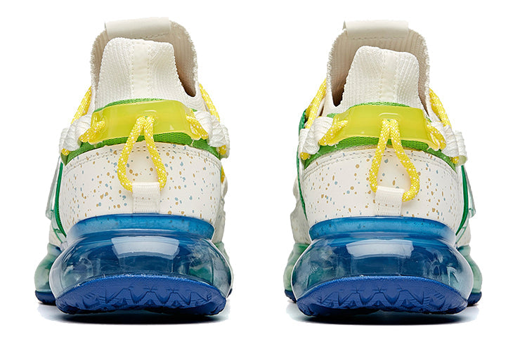 (WMNS) ANTA x Sprite Running Series Sneakers 'White Yellow Green' 122025530-4
