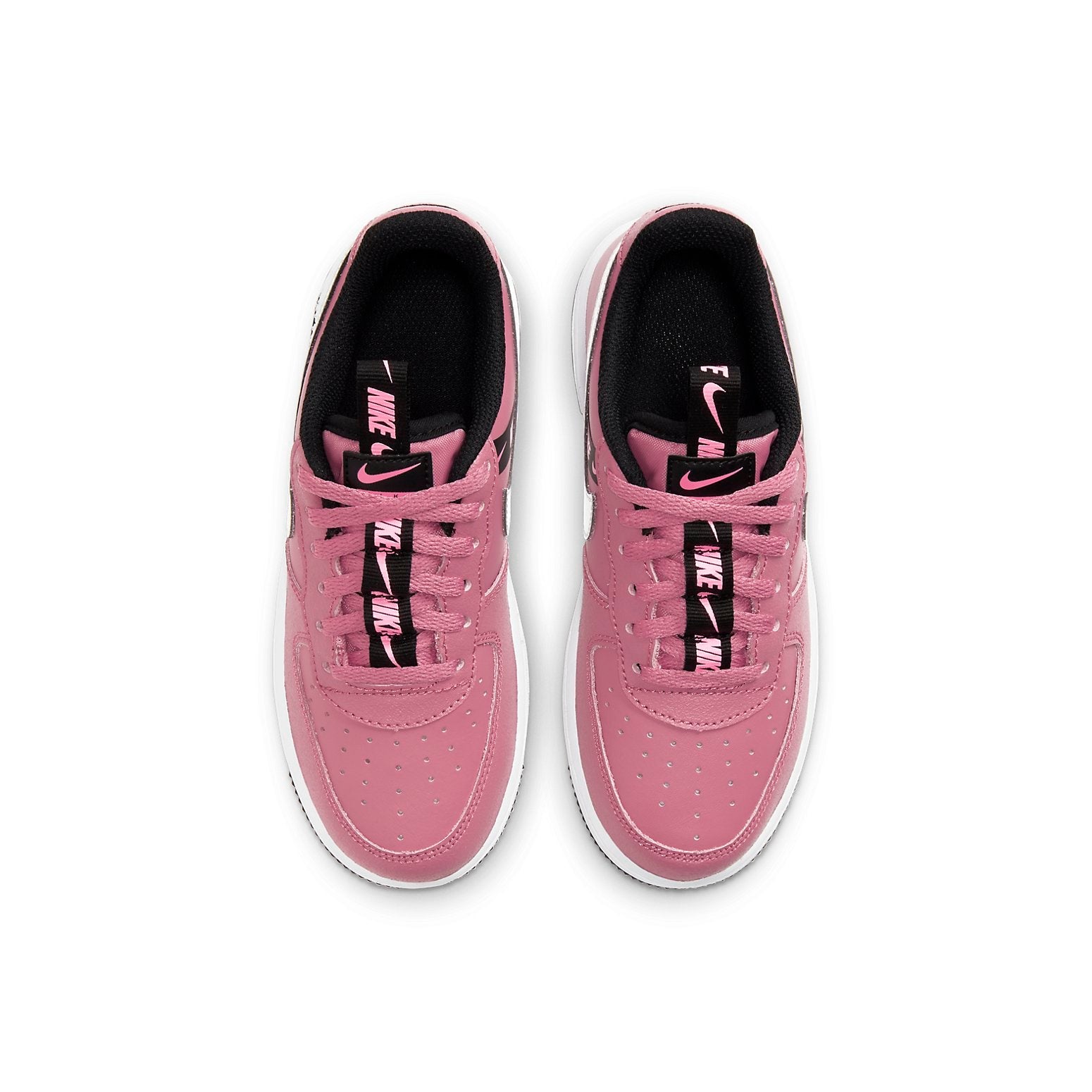 (PS) Nike Force 1 LV8 KSA 'Pink Black Silver' CT4681-600